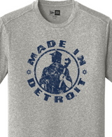 New Era MID Navy Distressed Shirts