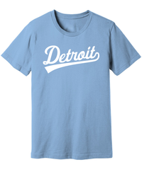 Detroit Tail Script Shirts