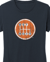Ladies Shifter Navy Premium Triblend Shirt