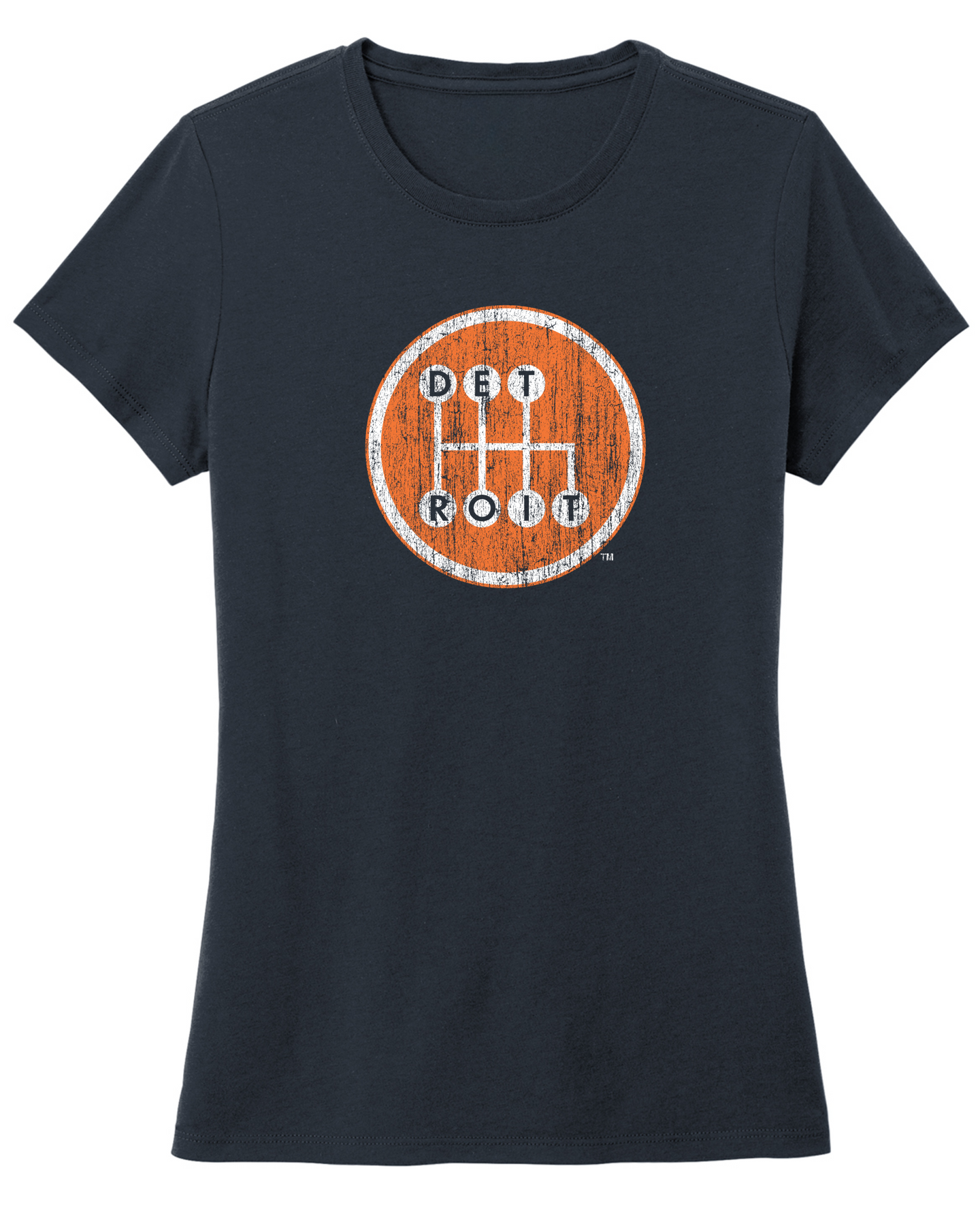 Shifter Navy Premium Triblend Shirt