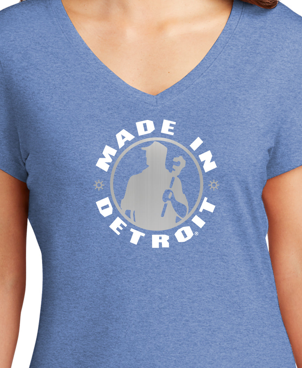 Ladies MID Maritime Frost V Neck