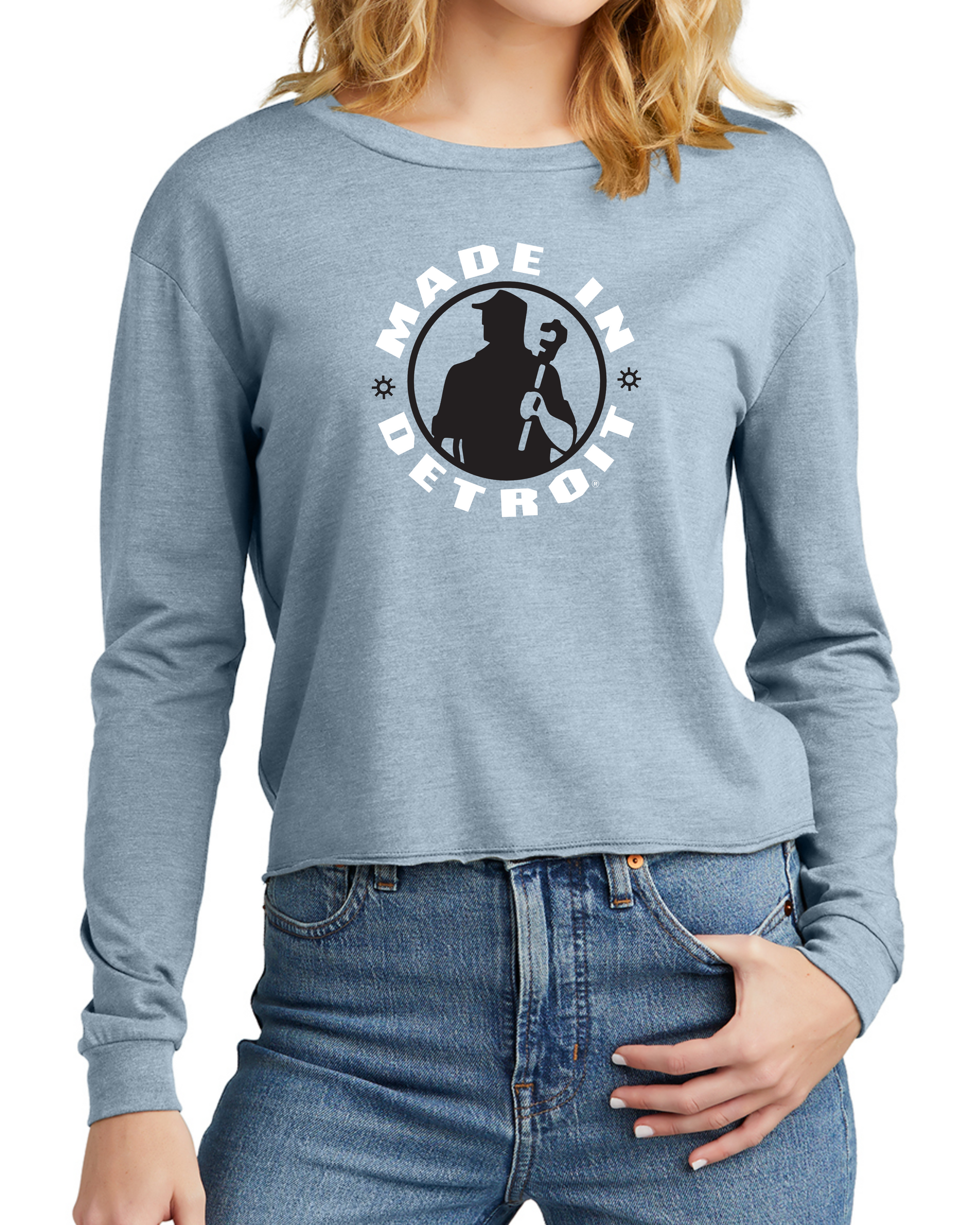 Ladies MID Premium Triblend Long Sleeve Shirt