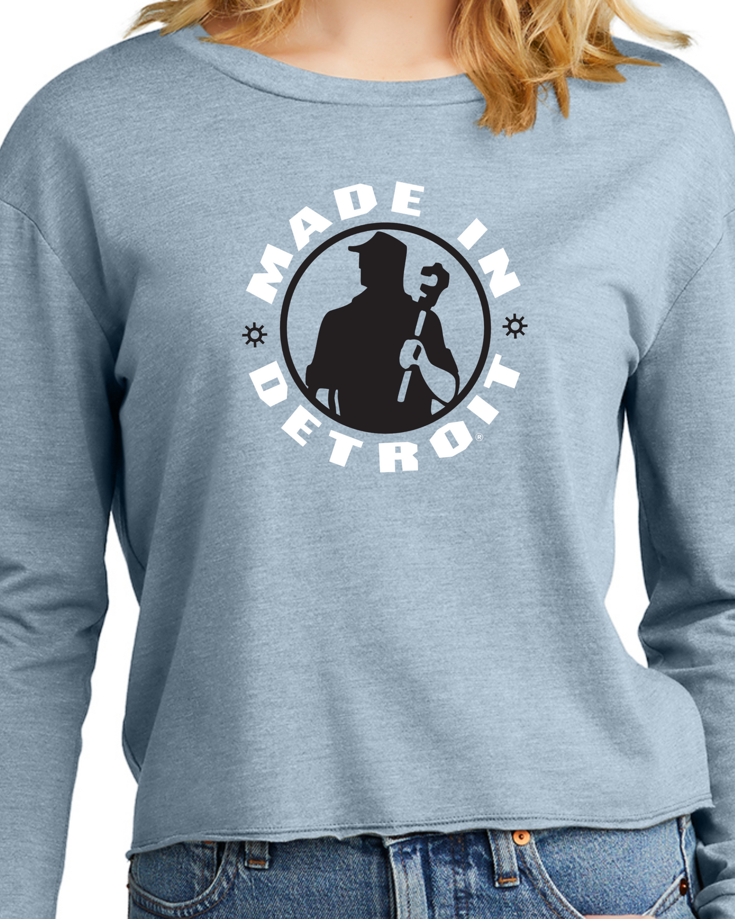 Ladies MID Premium Triblend Long Sleeve Shirt
