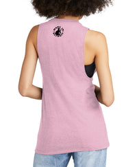 Ladies Detroit Peace Muscle Tank