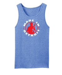 MID Heather Royal Tank - LARGE