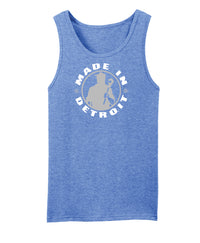 MID Heather Royal Tank - LARGE