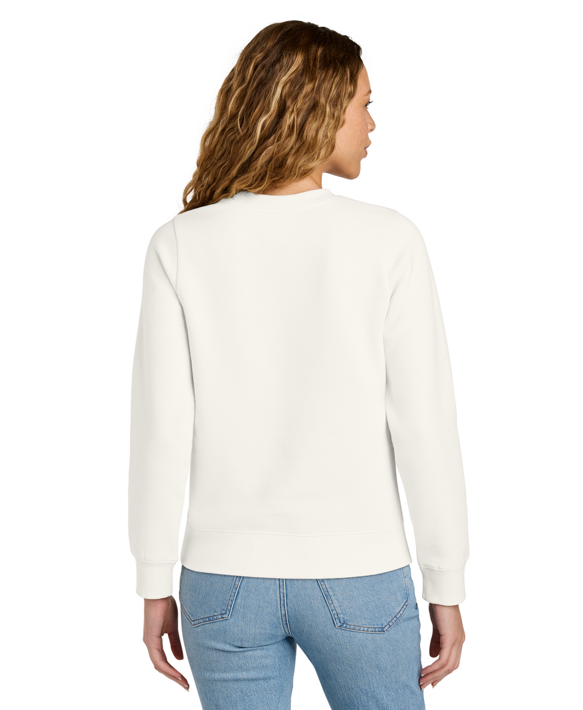 Ladies Rose Gold Detroit Crewneck
