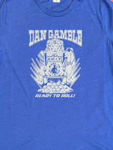 Dan Gamble Heather Royal Crew - Small Only