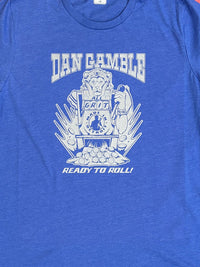 Dan Gamble Heather Royal Crew - Small Only