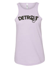 Ladies Detroit Peace Puff Tank - Small Only