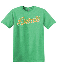 Detroit Orange Script