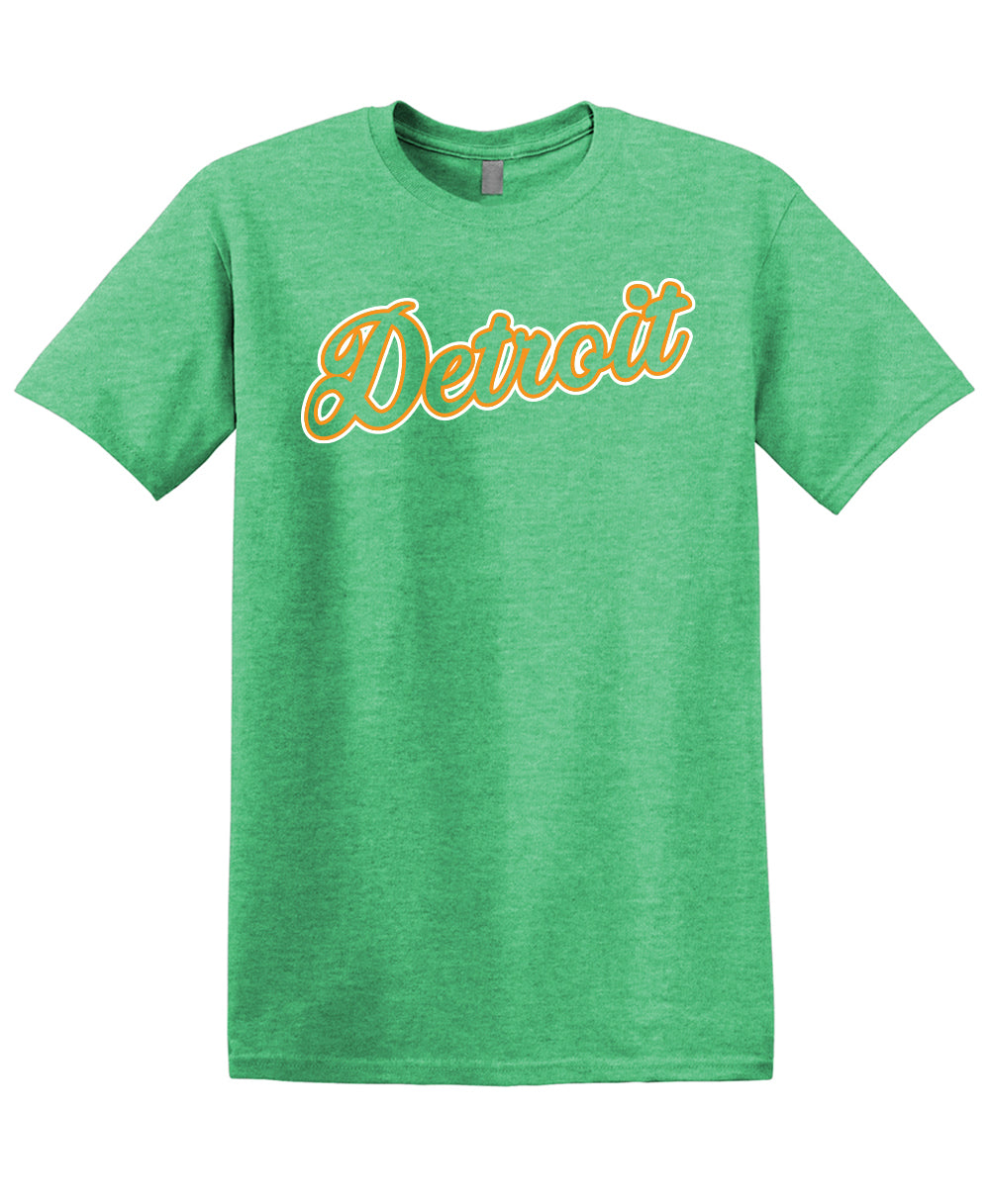 Detroit Orange Script