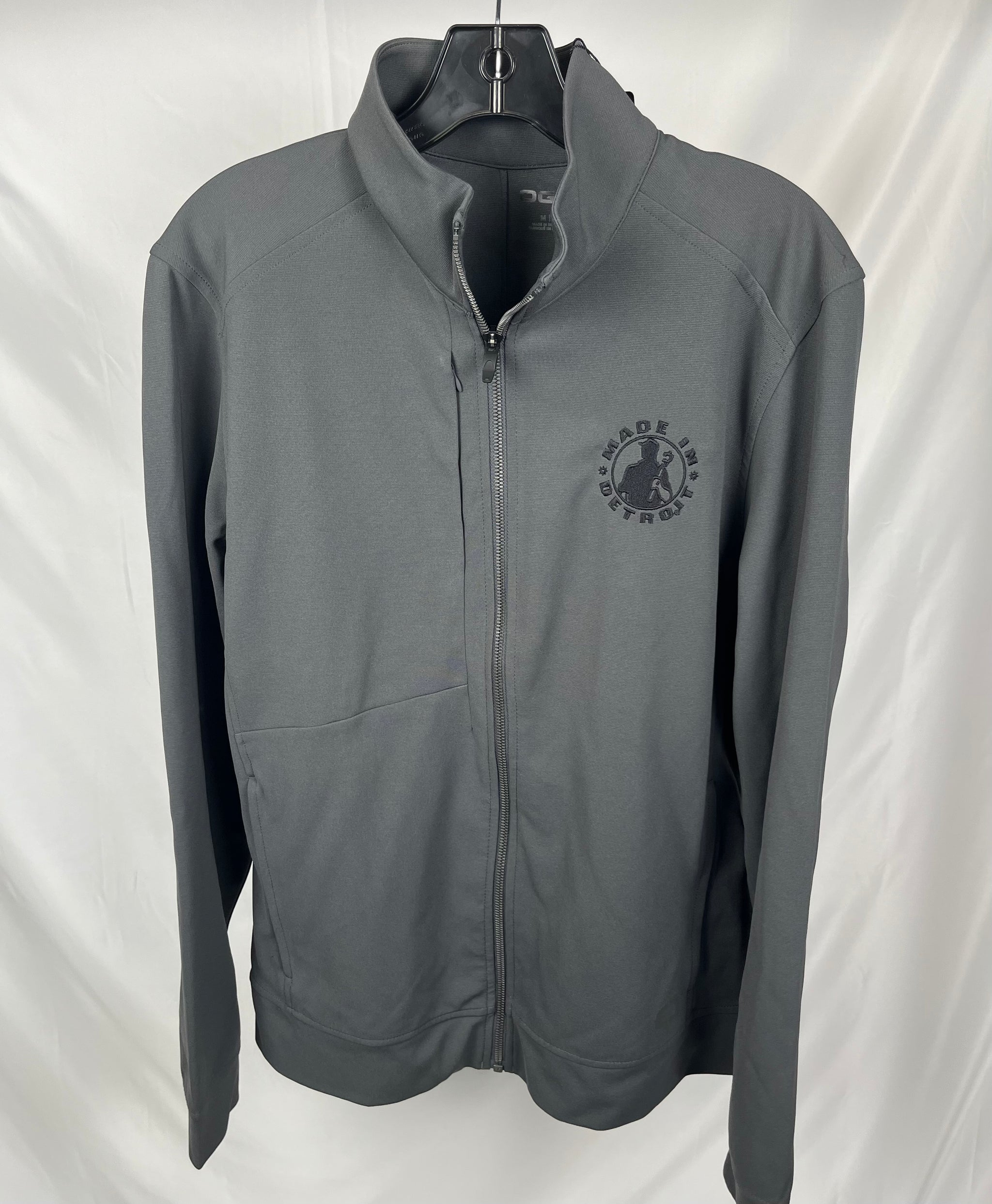NEW (1 of 1) Blk MID Grey OG Zip Up - MEDIUM