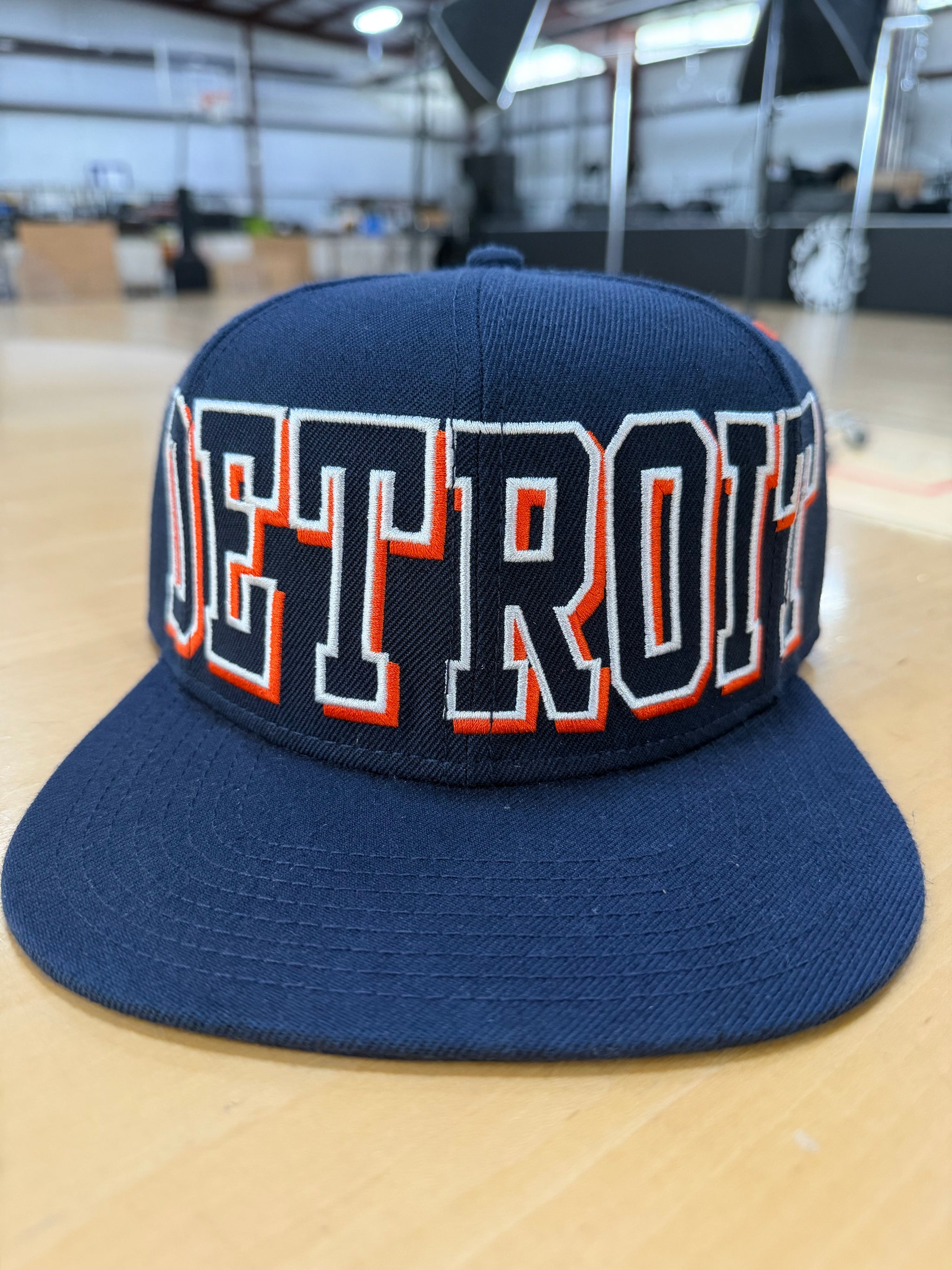 NEW Detroit Navy Snapback