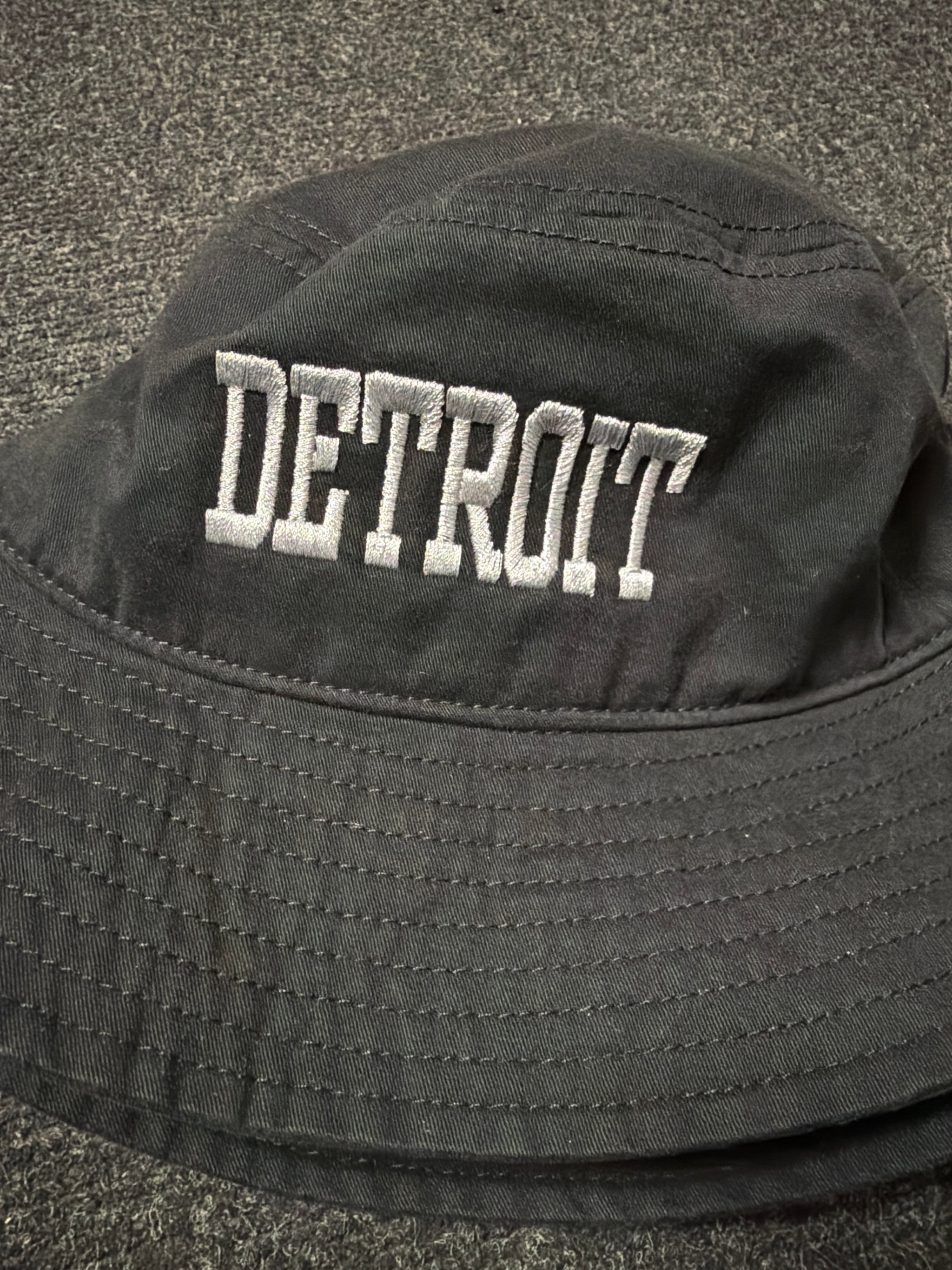 MID Black Bucket Hat