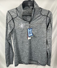 NEW (1 of 1) Ladies Silver MID Grey 1/4 Zip - SMALL