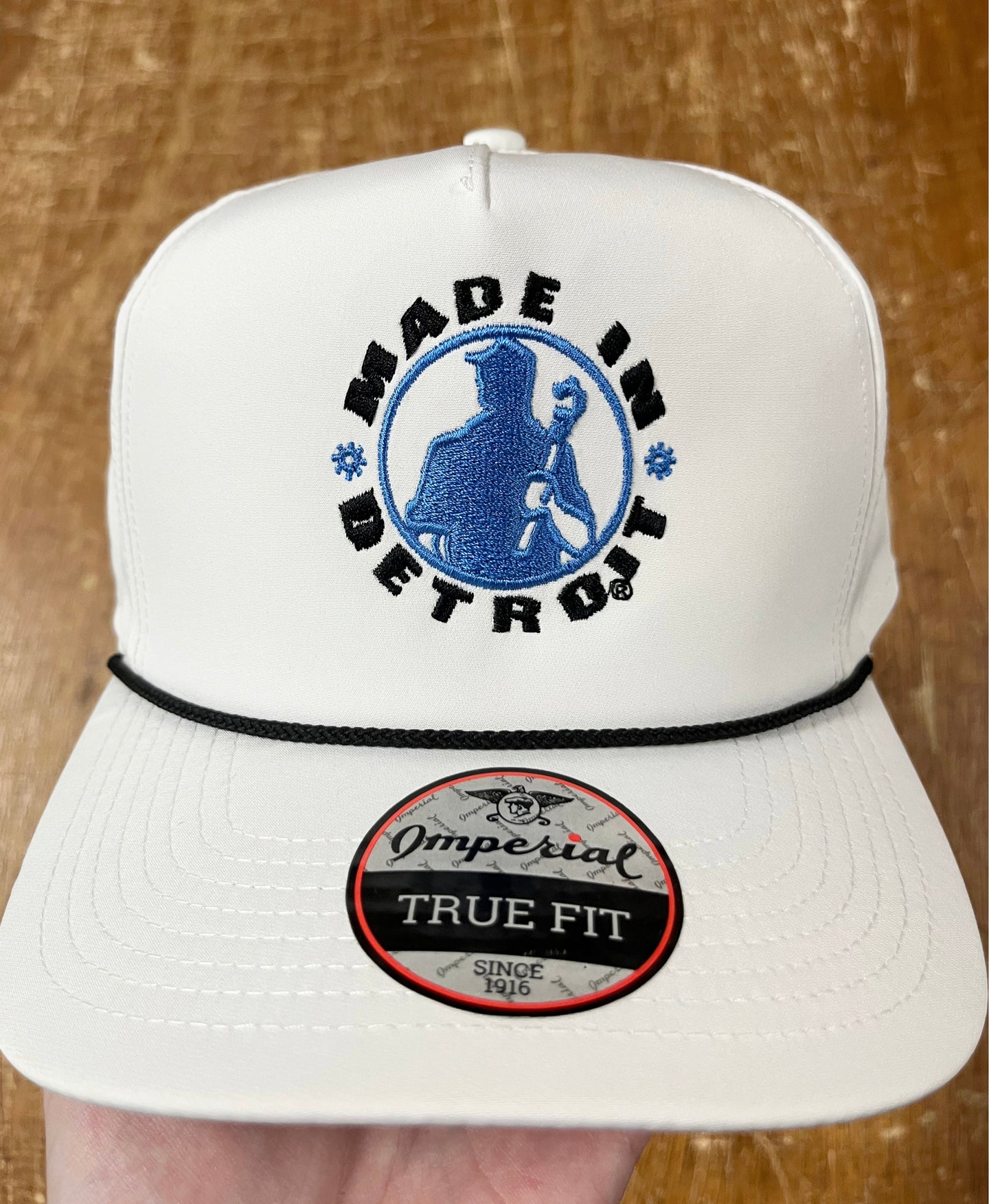MID White Rope Hat