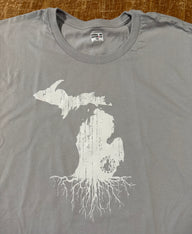 Michigan Roots Light Grey - 2X