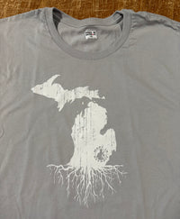Michigan Roots Light Grey - 2X