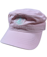 Fidel Cap - Pink w/ White