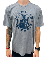 New Era MID Navy Distressed Shirts