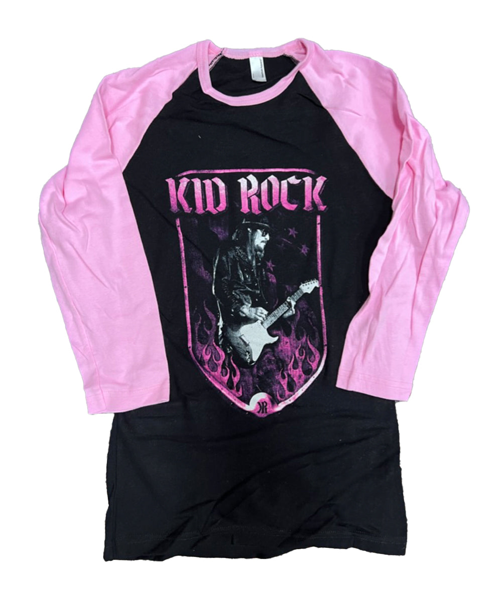 Kid Rock Pink Long Sleeve