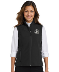 Ladies MID Soft Shell Black Vest