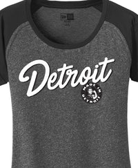 Ladies New Era Detroit Rosie Script Shirt