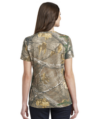 Ladies MID Camo V-Neck