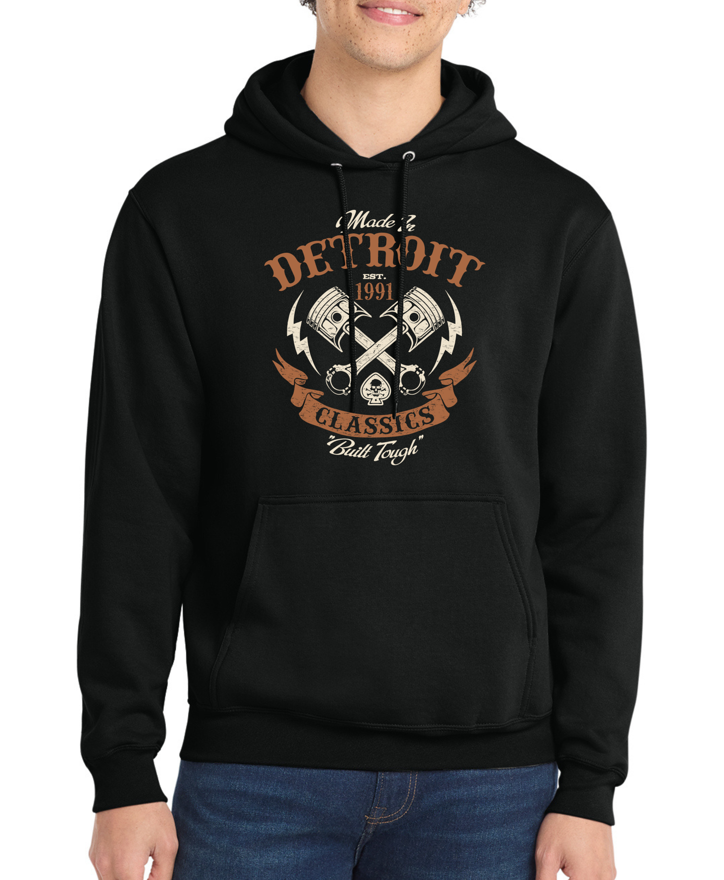 1991 Copper Built Tough Hoodie