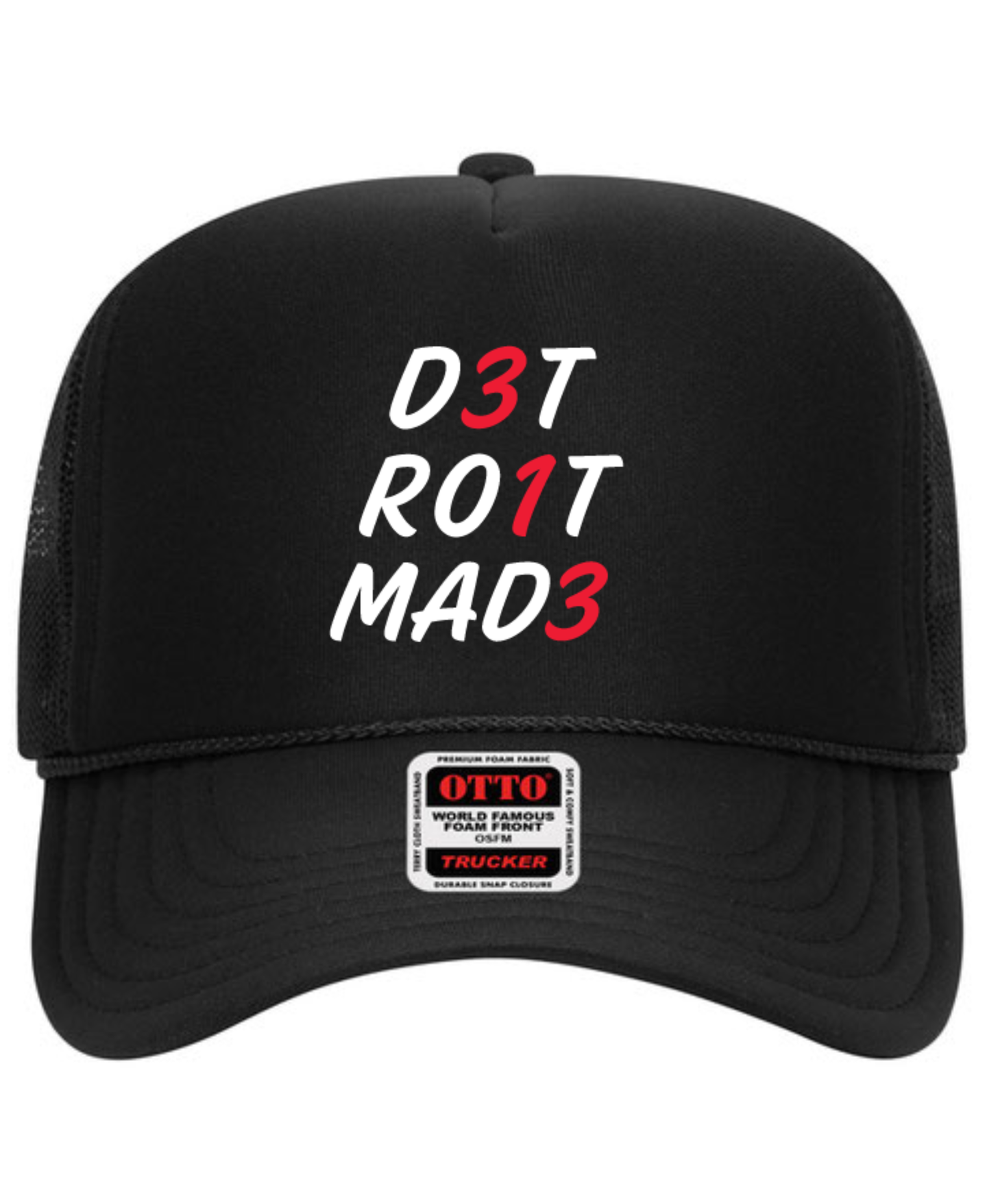 Detroit Made 313 Foam Trucker