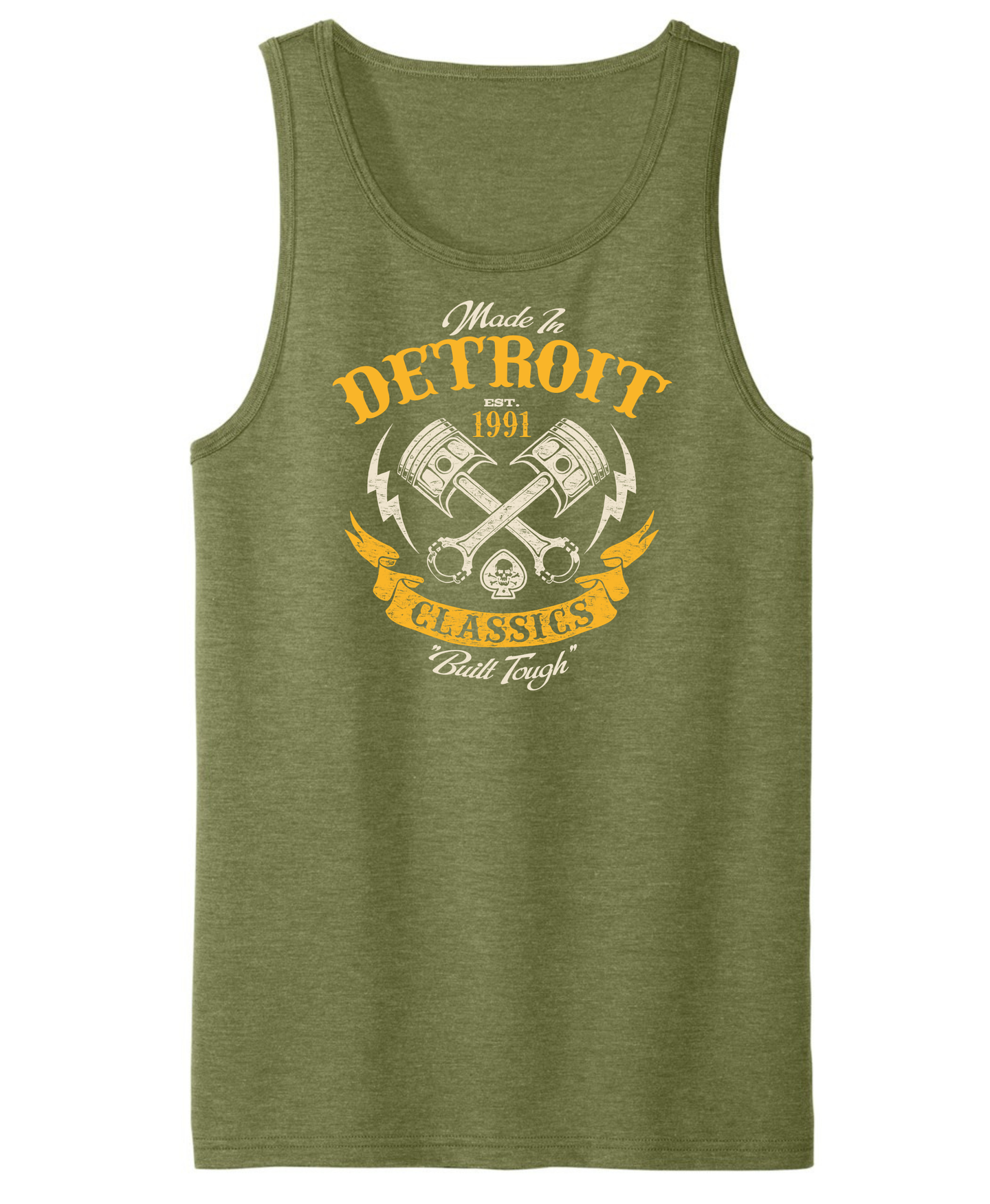 Men's 1991 Gold Built Tough Premium Triblend Tank