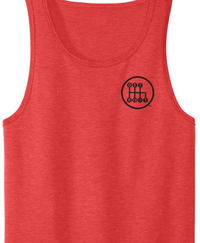 Men's Shifter Premium Triblend Red Tank
