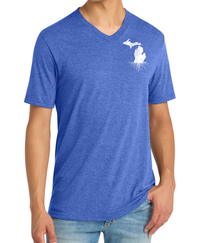 Michigan Roots Premium Triblend V-Necks