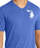 Michigan Roots Premium Triblend V-Necks
