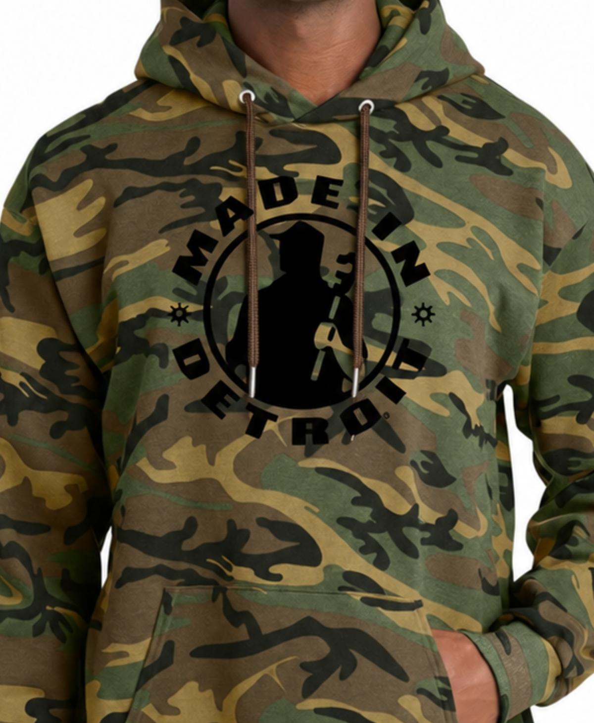 MID Military Camo Hoodie
