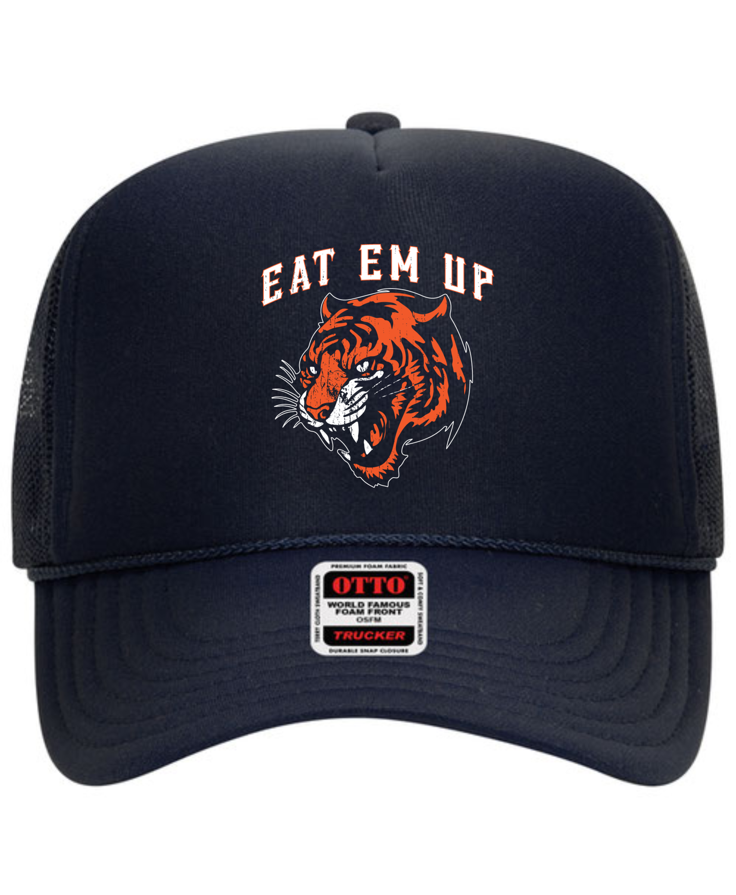 Eat Em Up Navy Foam Trucker