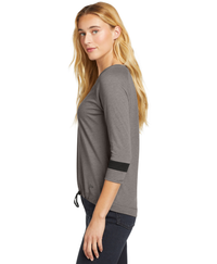 Ladies New Era Premium Triblend 3/4 Sleeve