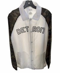 Detroit Camo Windbreaker - MEDIUM