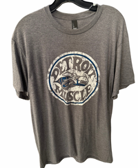 Detroit Muscle Grey Shirt - LARGE