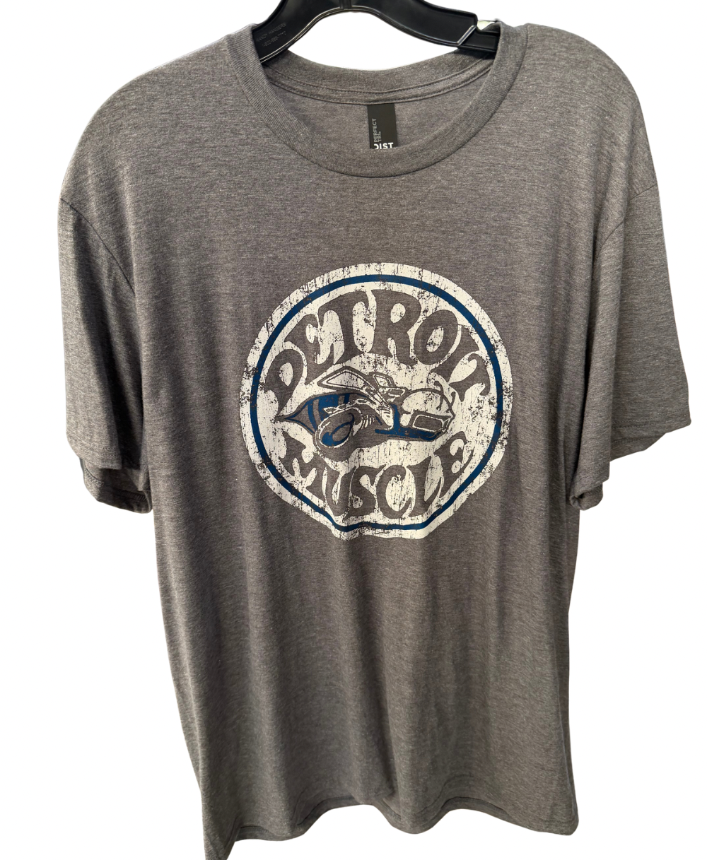 Detroit Muscle Grey Shirt - LARGE