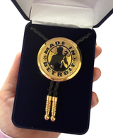MID Gold Plated Bronze Bolo Tie