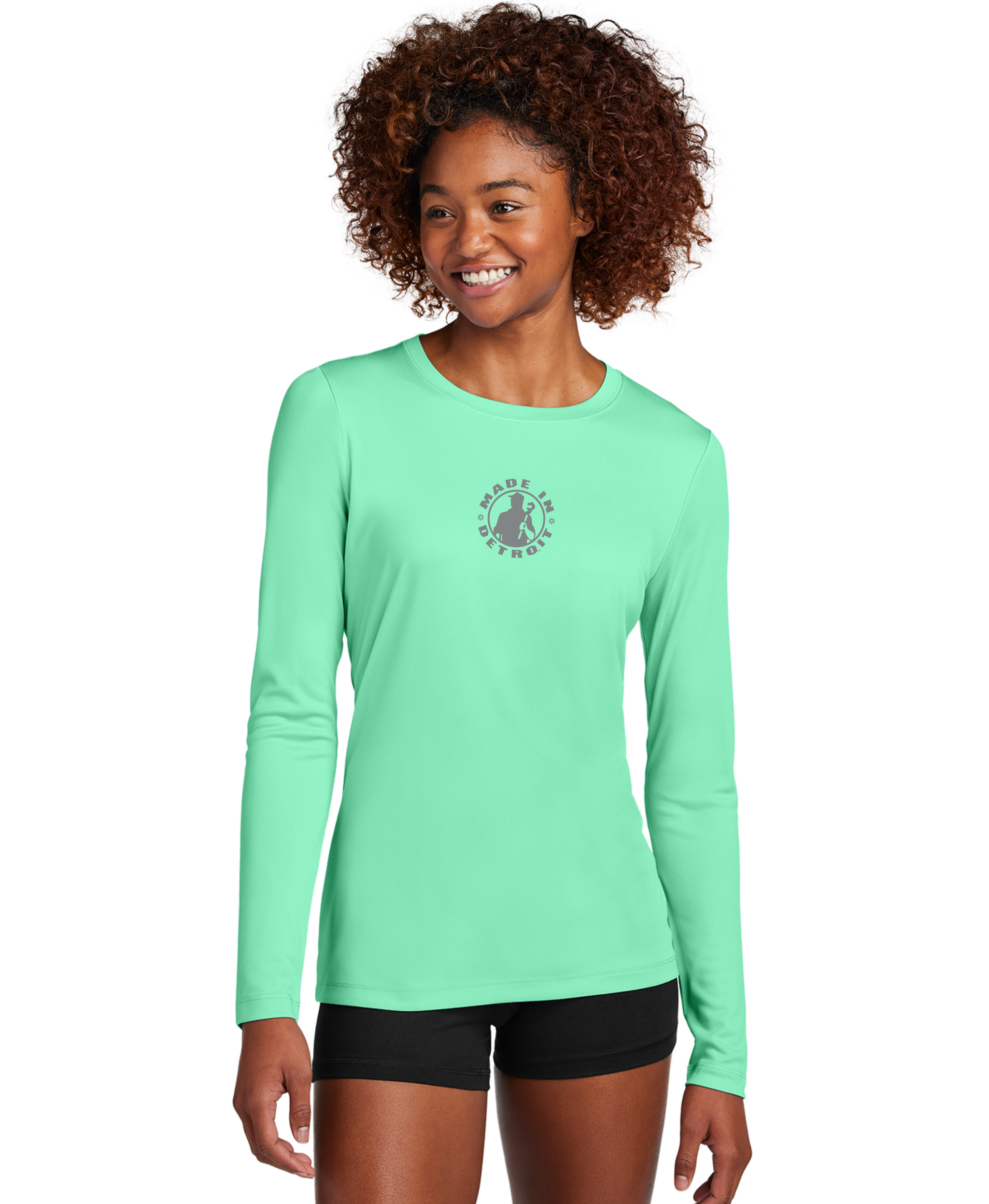 Ladies MID Tie Dye UV Long Sleeve