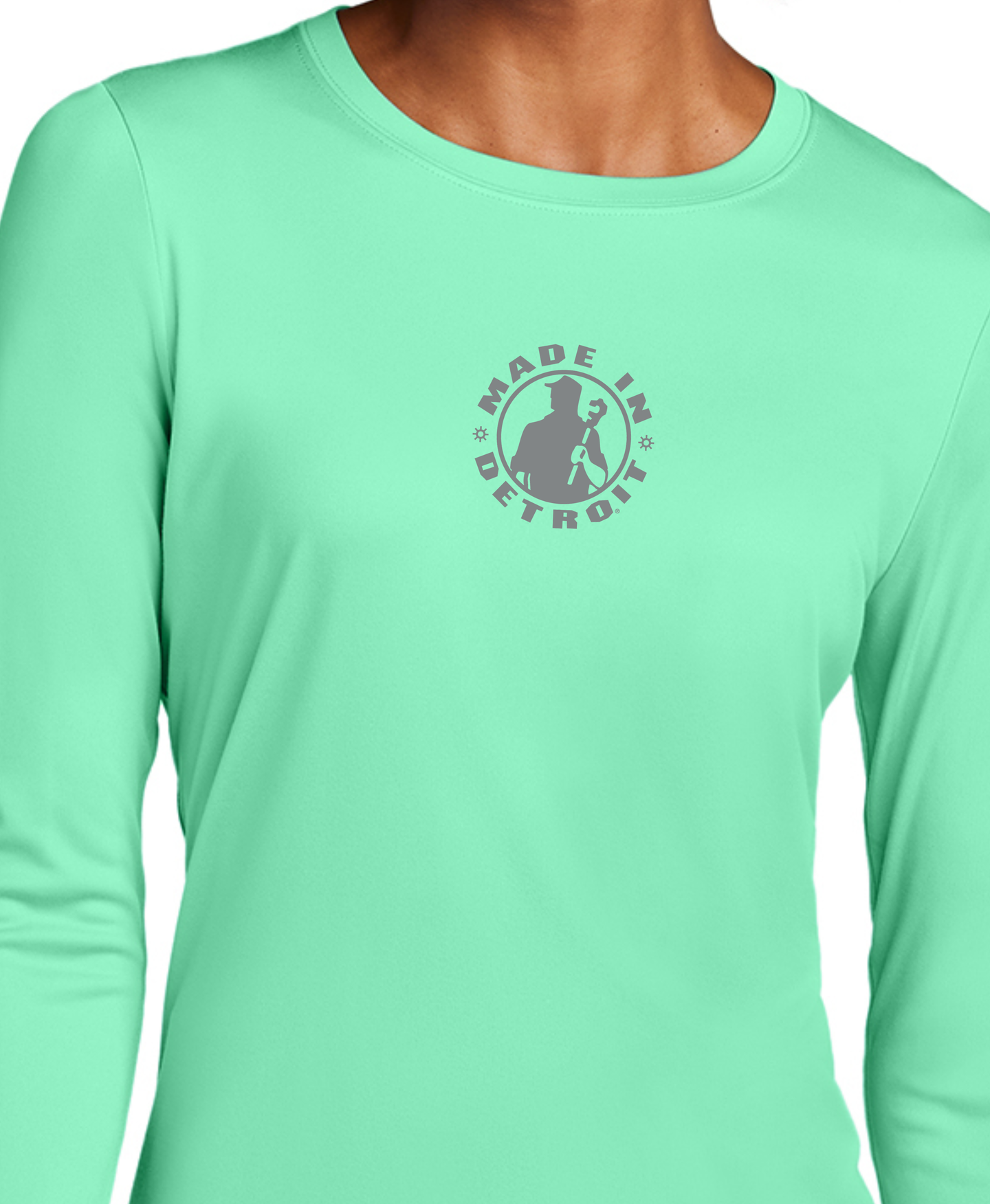 Ladies MID Tie Dye UV Long Sleeve