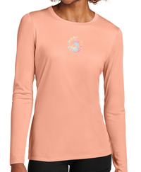 Ladies MID Tie Dye UV Long Sleeve