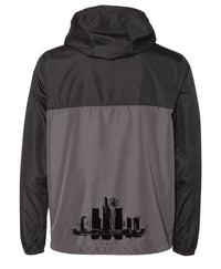 MID Black/Gray Windbreaker