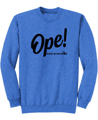 Unisex Ope! Made In Michigan Long Sleeve
