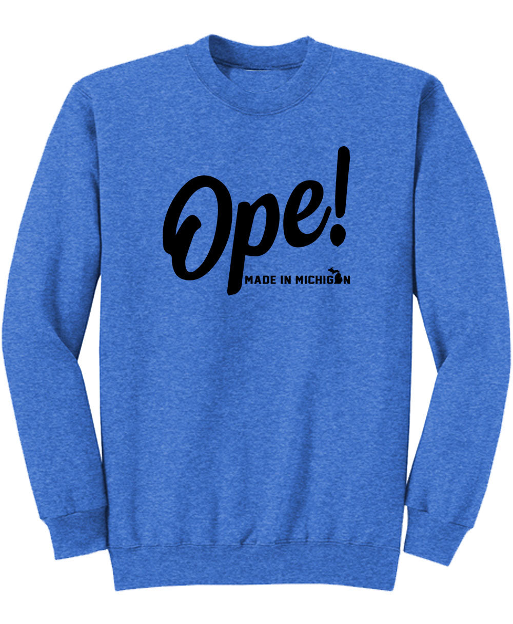 Unisex Ope! Made In Michigan Long Sleeve