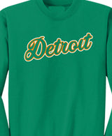 Detroit Orange Script