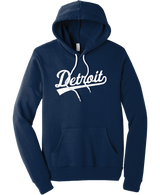 Unisex Detroit Tail Script Hoodie